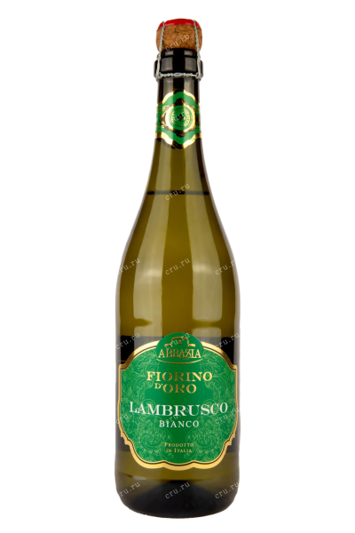 Игристое вино Lambrusco Bianco Fiorino d'Oro Abbazia 2019 0.75 л
