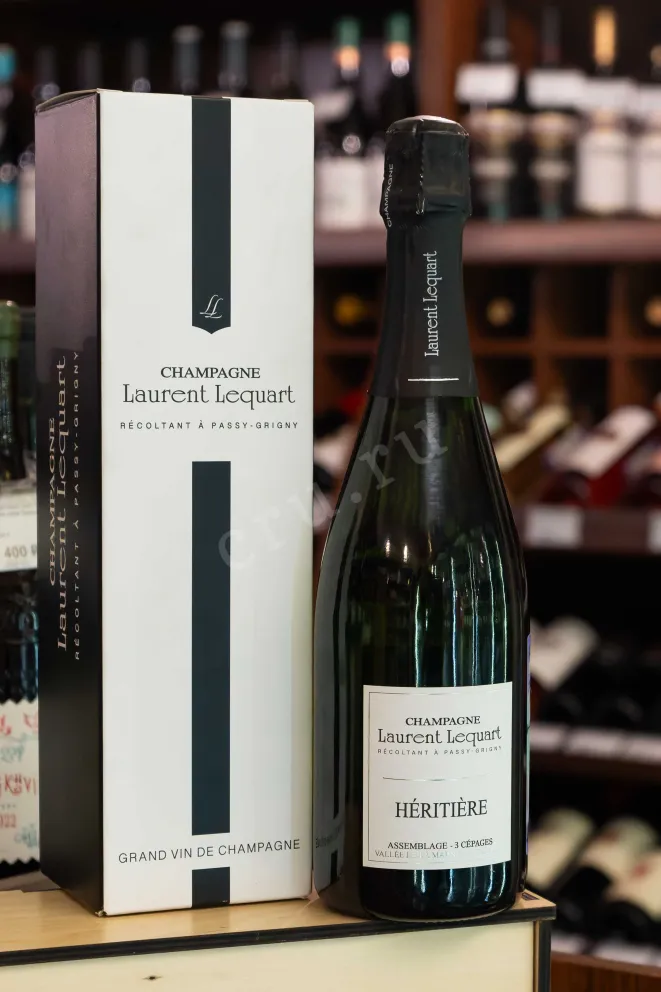 В магазине Крю Профи Laurent Lequart Heritiere in gift box 2021 0.75 л
