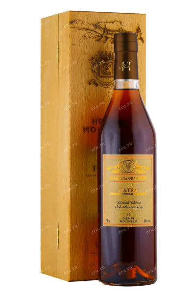 Коньяк Henri Mounier Extra Galereya Gradusov with gift box  0.7 л