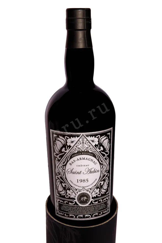 В тубе Saint Aubin Bas-Armagnac in tube 1985 0.7 л