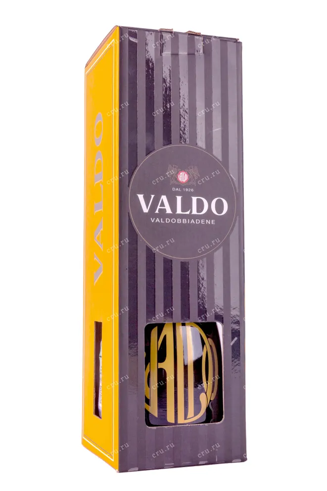 Подарочная коробка Valdo Origine Brut in gift box 2023 0.75 л