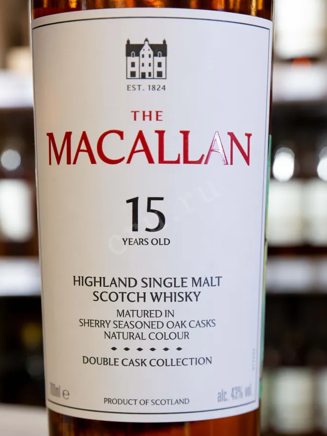 В магазине Крю Профи Macallan 15 years Double Cask 0.7 л