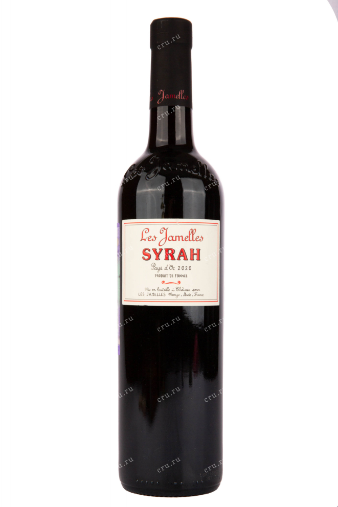 Вино Les Jamelles Syrah 2021 0.75 л