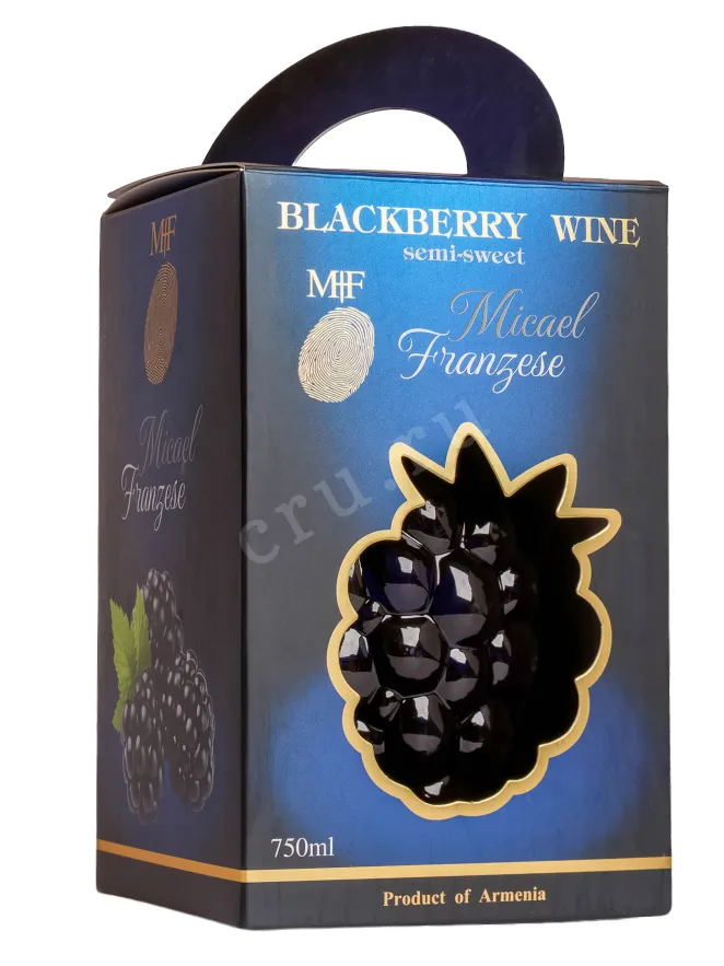 Пробка Michael Franzese Blackberry in gift box 0.75 л