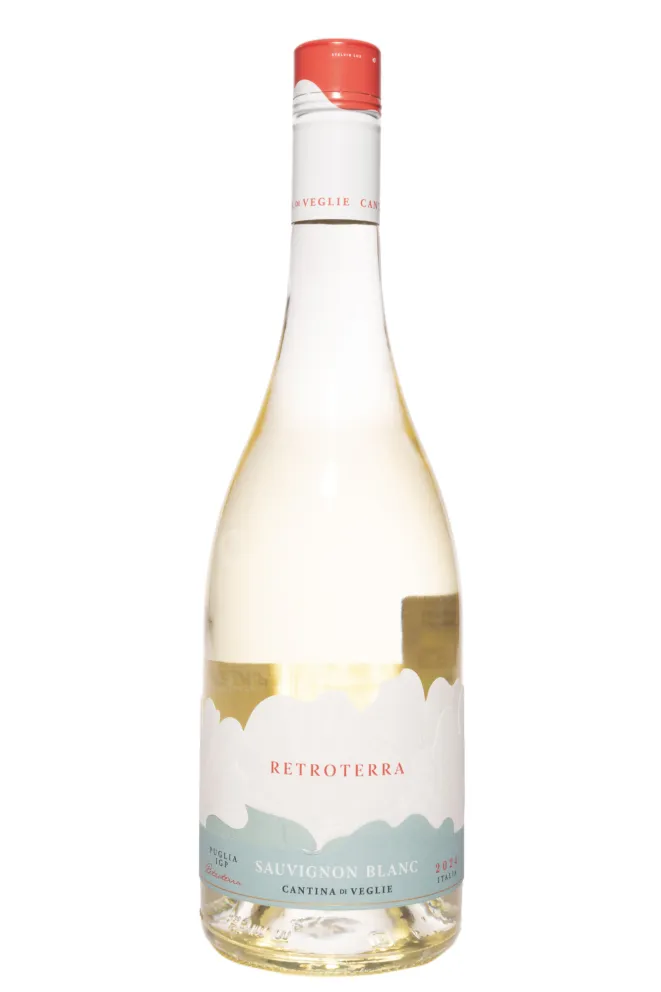 Вино Poggio Le Volpi Retroterra Sauvignon Blanc Cantina Di Veglie Puglia IPG 2024 0.75 л