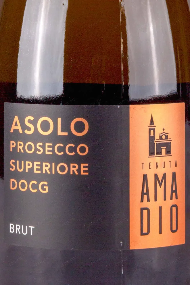 Этикетка Tenuta Amadio Asolo Prosecco Superiore Brut 0.75 л