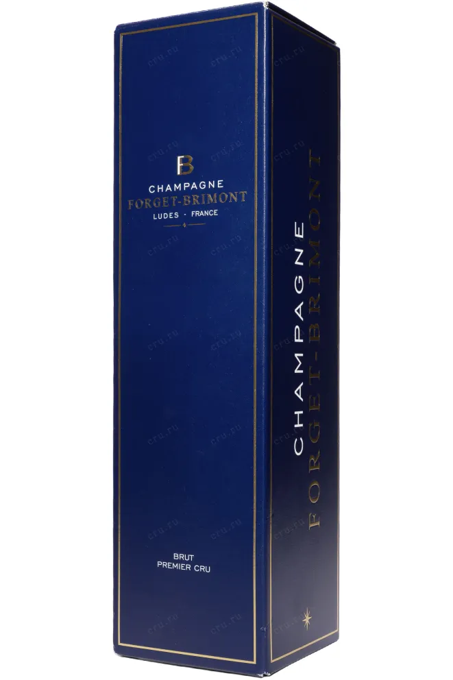 Подарочная коробка Forget-Brimont Brut Terroir in gift box 2020 0.75 л