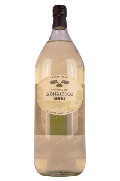 Вино Georgian Homemade Wine white dry 2021 2 л