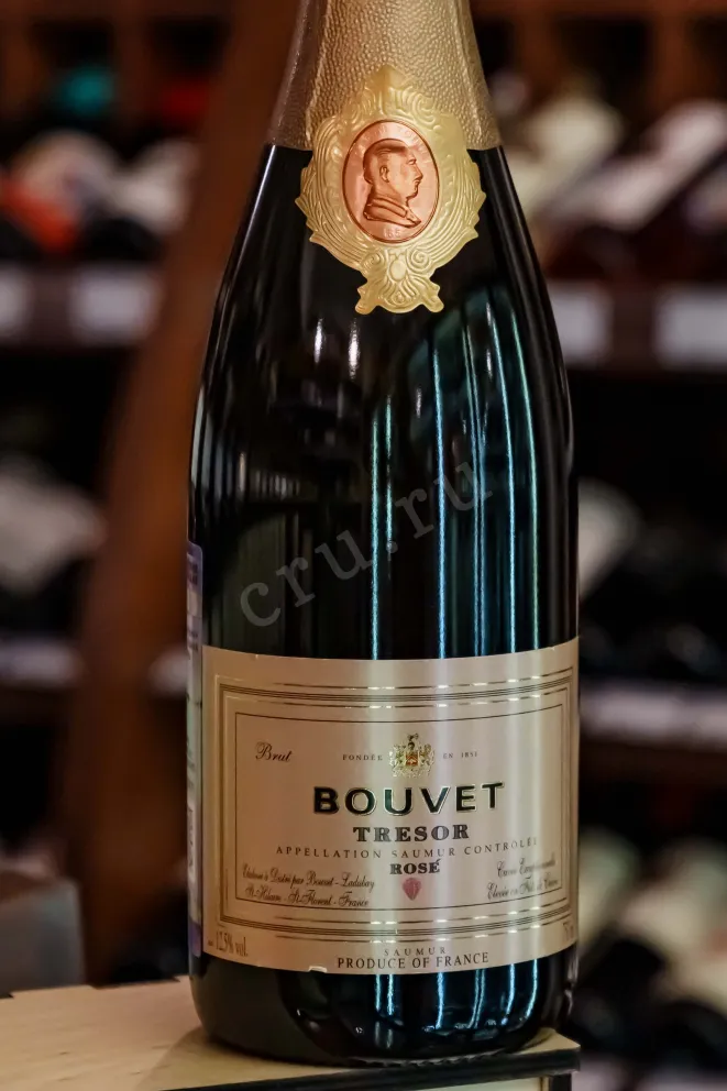 В магазине Крю Профи Bouvet Tresor Rose Brut 0.75 л