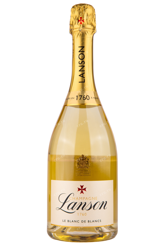 Шампанское Lanson Le Blanc de Blancs Brut gift box 0.75 л