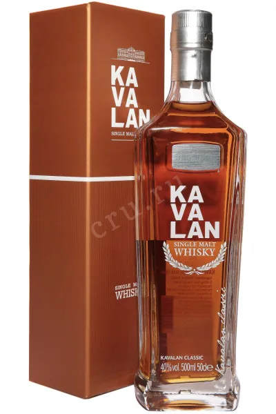 Виски Kavalan Classic in gift box  0.5 л