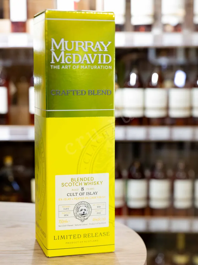 В магазине Крю Профи Murray McDavid Crafted Blend Cult of Islay 8 Years Old gift box 0.7 л