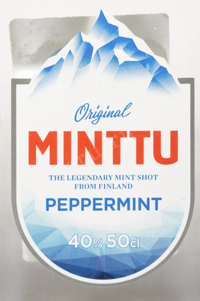 Этикетка Minttu Peppermint 0.5 л