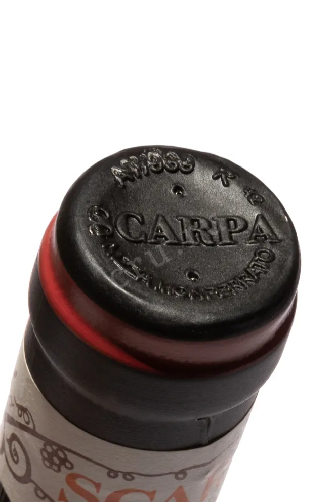 Пробка Scarpa Podere Barberis Barbaresco DOCG 1982 0.75 л