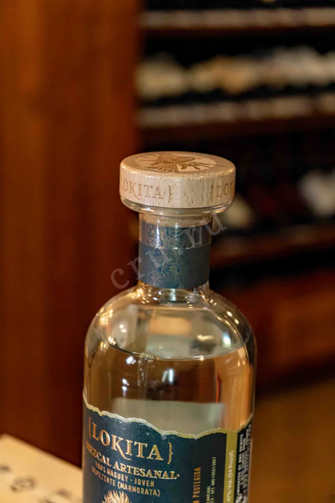 Пробка Lokita Mezcal Tepeztate 20 years 0.7 л