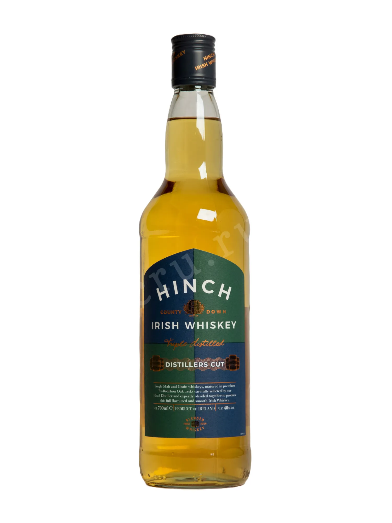 Фото — Виски Hinch Irish Distillers Cut 3 years  0.7 л