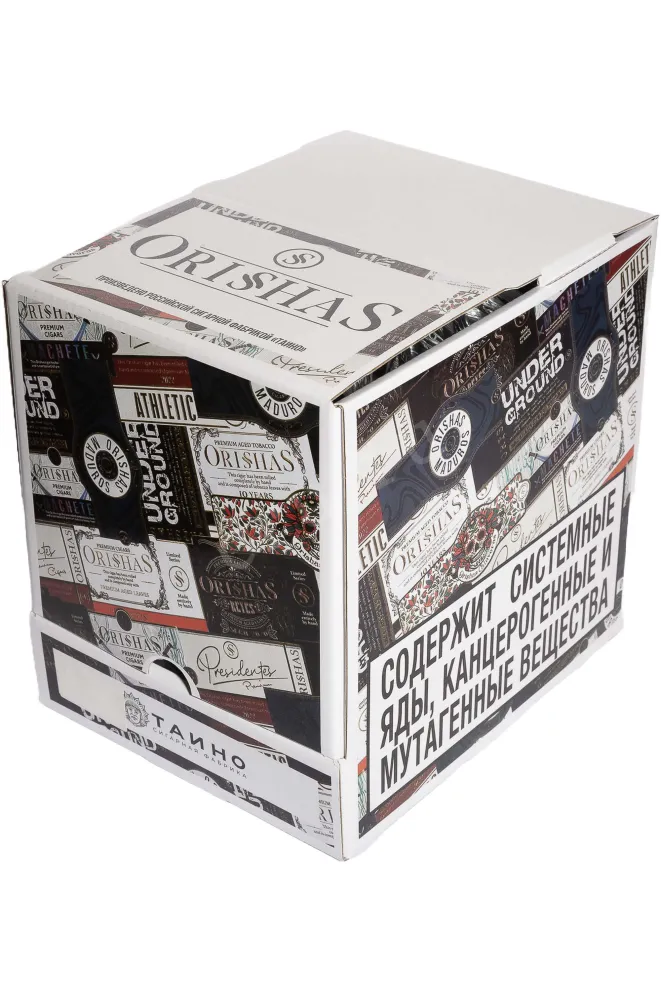Коробка сигар Orishas Maduros R54 Toro Hermetic