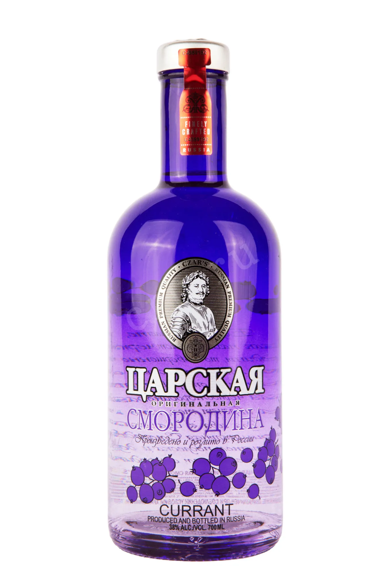 Фото — Настойка Царская Оригинальная Смородина  0.7 л