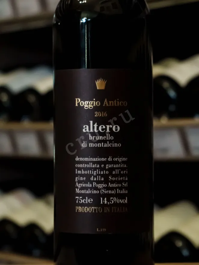 В магазине Крю Профи Poggio Antico Brunello di Montalcino Riserva 2016 0.75 л