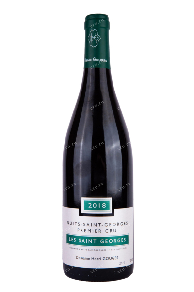 Вино Domaine Henri Gouges Nuits-St-Georges 1er Cru Les Saint Georges 2018 0.75 л