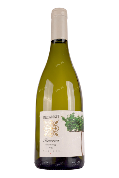 Вино Recanati Chardonnay Reserve kosher 2019 0.75 л