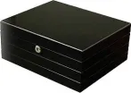 Humidor Aficionado Onyx 50 Cigars