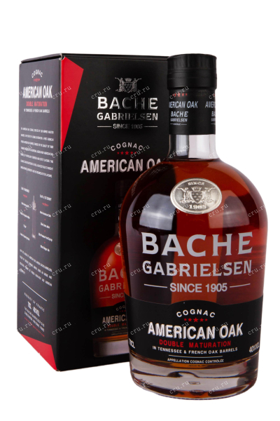 Коньяк Bache-Gabrielsen American Oak gift box   0.7 л