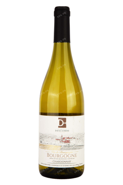 Вино Famille Descombe Bourgogne Chardonnay 2022 0.75 л