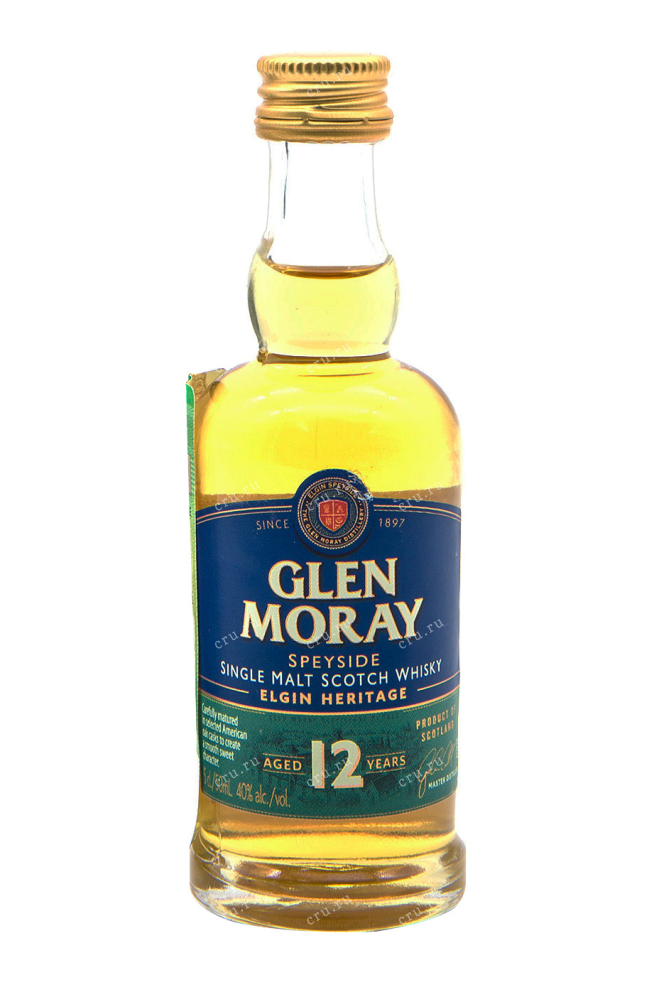Виски Glen Moray Elgin Heritage 12 years  0.05 л