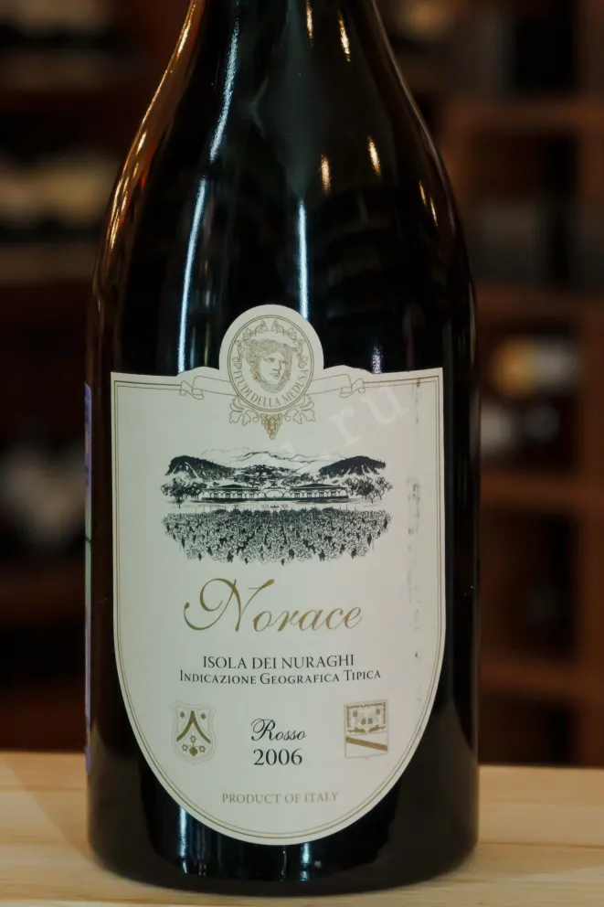 В магазине Крю Профи Feudi della Medusa Norace Isola dei Nuraghi 2006 0.75 л