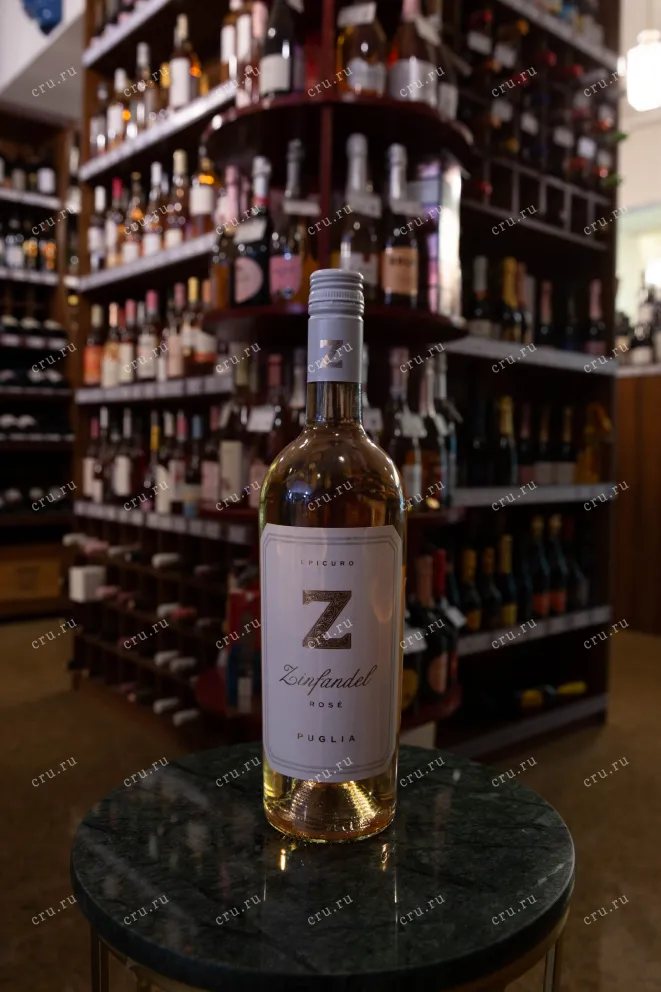 В магазине Крю Профи Zinfandel Puglia IGP rose 2023 0.75 л