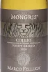 Этикетка Pinot Grigio Mongris 2020 0.75 л