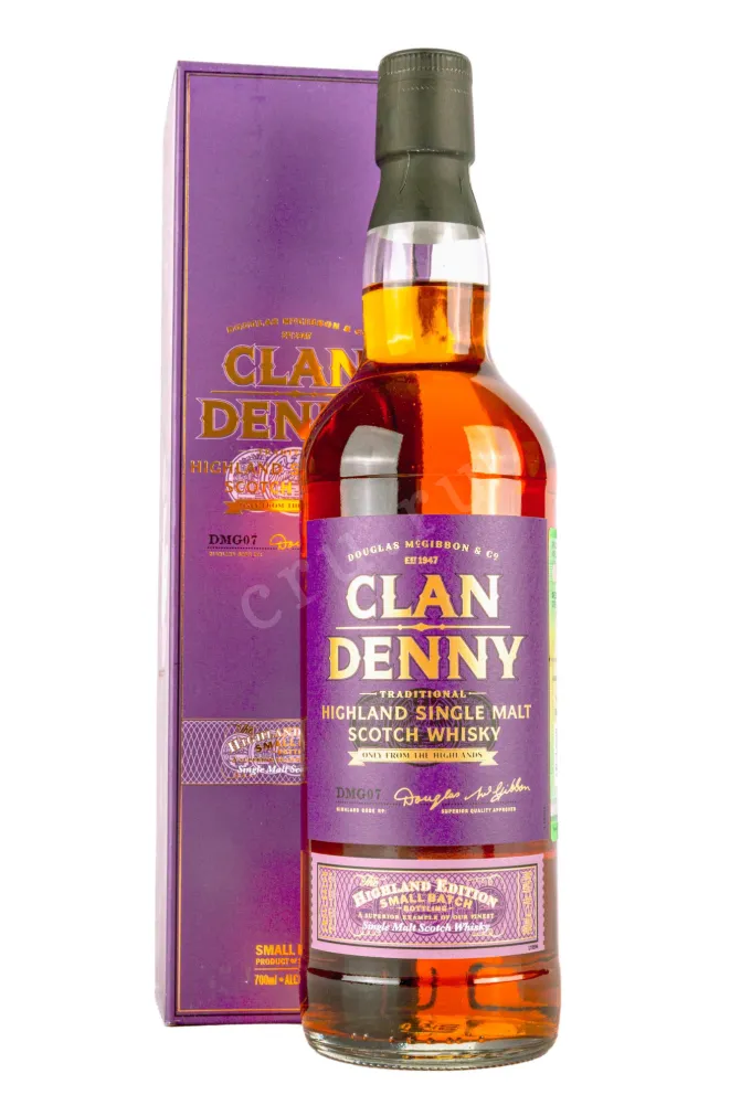 Виски Clan Denny Highland Edition in gift box  0.7 л