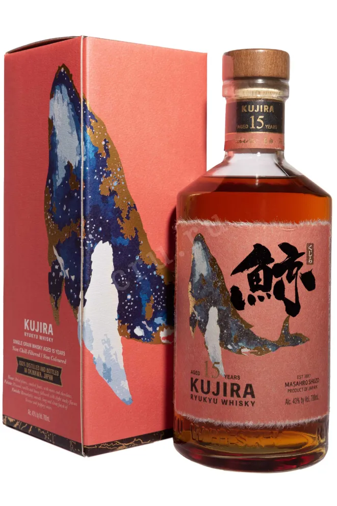 Виски Kujira Ryukyu 15 years gift box  0.7 л