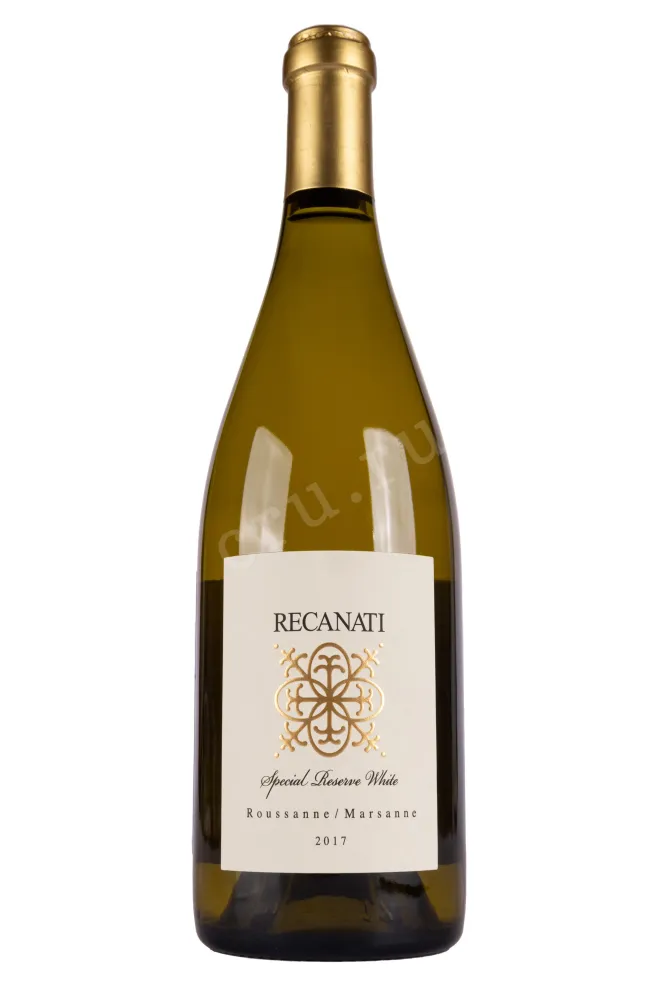 Бутылка Recanati Special Reserve White gift box 2017 0.75 л