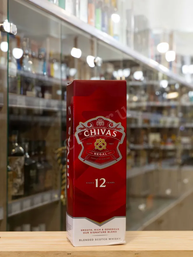 В магазине Крю Профи Chivas Regal 12 years in gift box 1 л