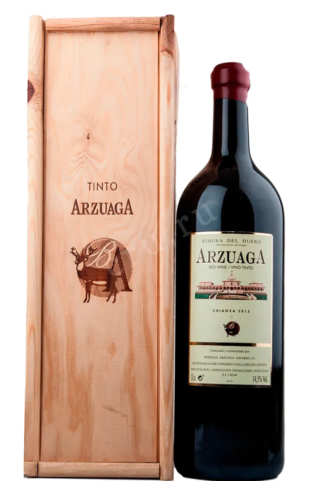 Вино Arzuaga Crianza Red dry 2013 3 л