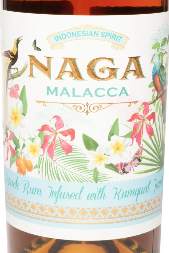 Этикетка Naga Malacca 0.7 л