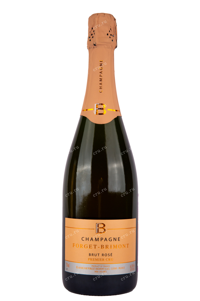 Шампанское Forget-Brimont Brut Rose Premier Cru gift box 0.75 л