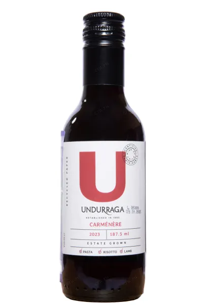 Вино Undurraga Carmenere DO 2024 0.187 л