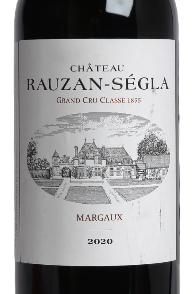 Этикетка Chateau Rauzan-Segla Grand Cru Classe Margaux 2020 0.75 л