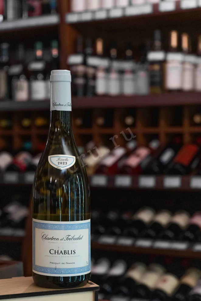 В магазине Крю Профи Chartron et Trebuchet Chablis AOC 2023 0.75 л
