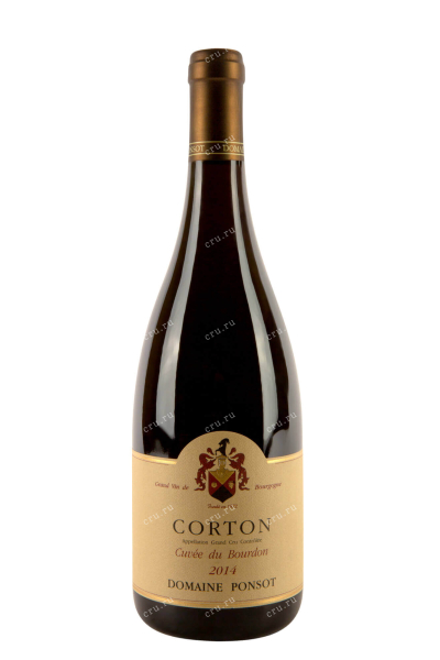Вино Corton Cuvee du Bourdon Domaine Ponsot 2014 0.75 л