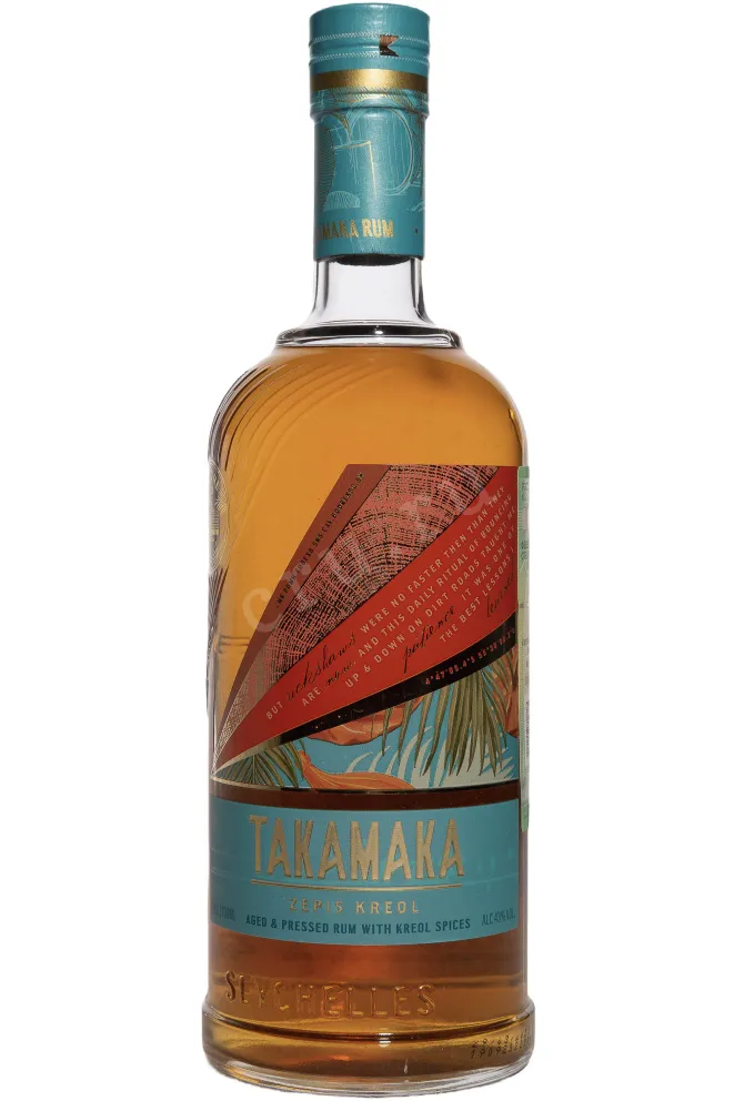 Бутылка Takamaka Zepis Kreol in gift box 0.7 л