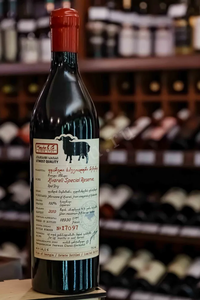 В магазине Крю Профи Koncho & Co Kvareli Special Reserve 2019 0.75 л