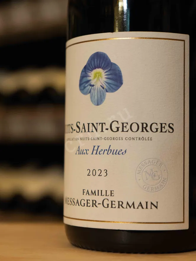 В магазине Крю Профи Famille Messager-Germain Aux Herbues Nuits-Saint-Georges AOC 2023 0.75 л