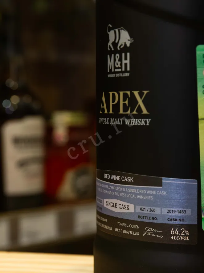В магазине Крю Профи M&H Apex Fort Red Wine Cask 3 years in gift box 0.7 л