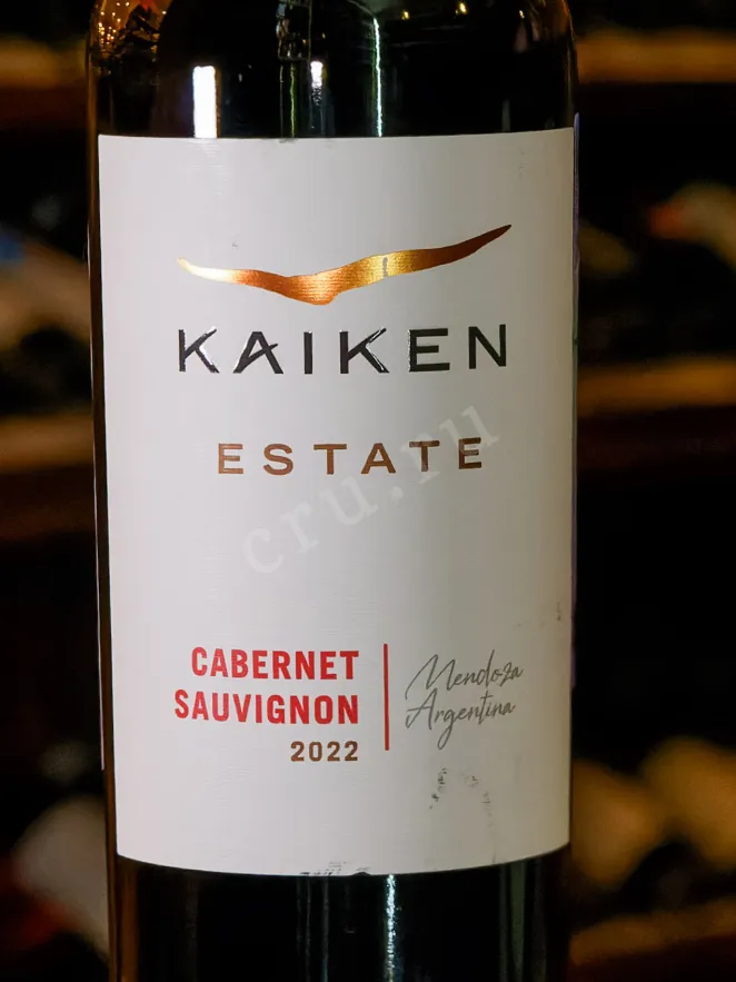 В магазине Крю Профи Kaiken Reserva Cabernet 2022 0.75 л