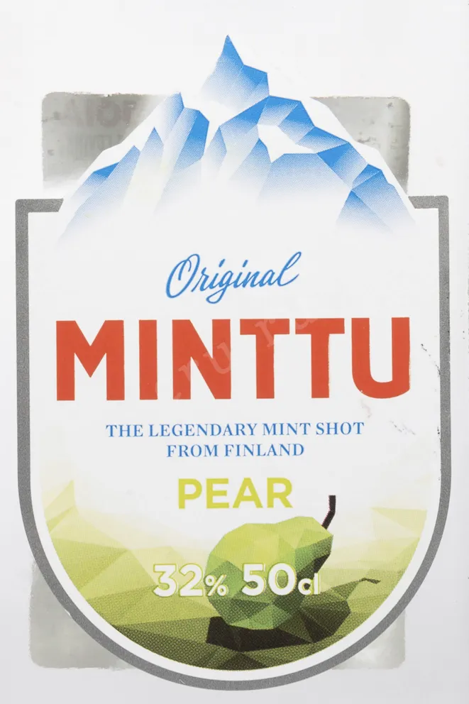 Этикетка Minttu Pear 0.5 л