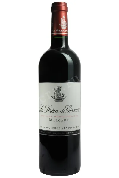 Вино La Sirene de Giscours Margaux AOC 2018 0.75 л
